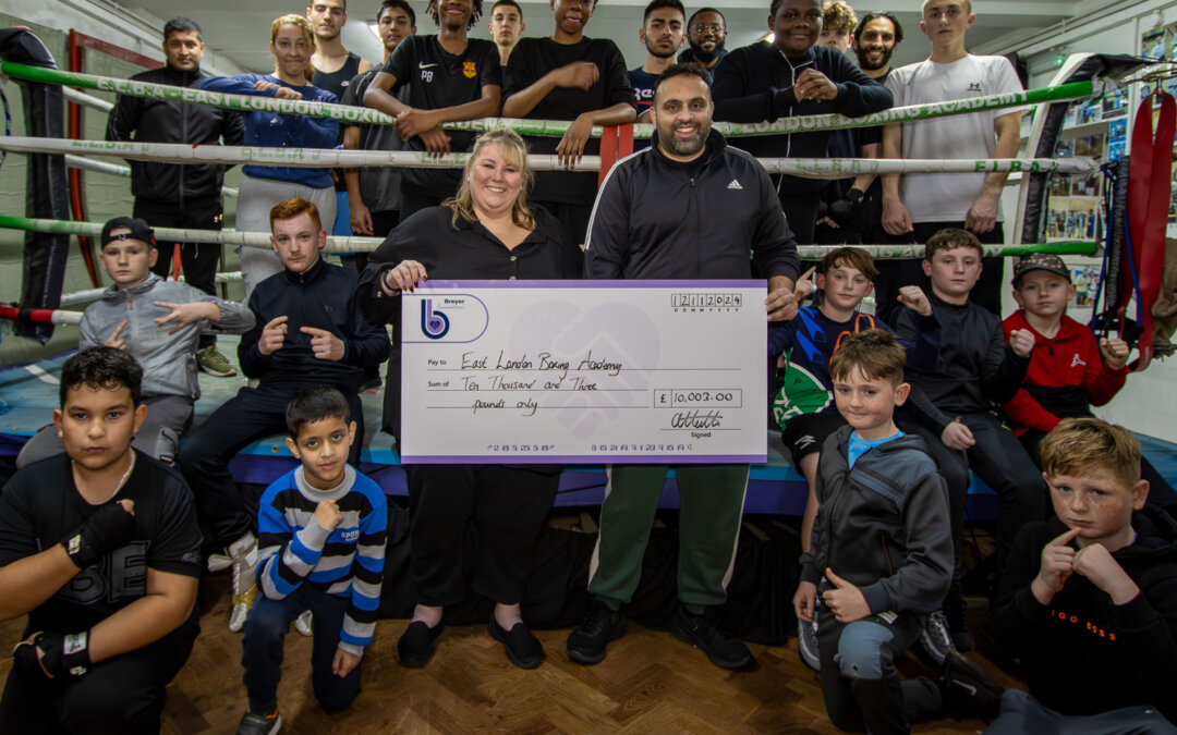 Foundation Makes £10k Donation to Local Sports Academy